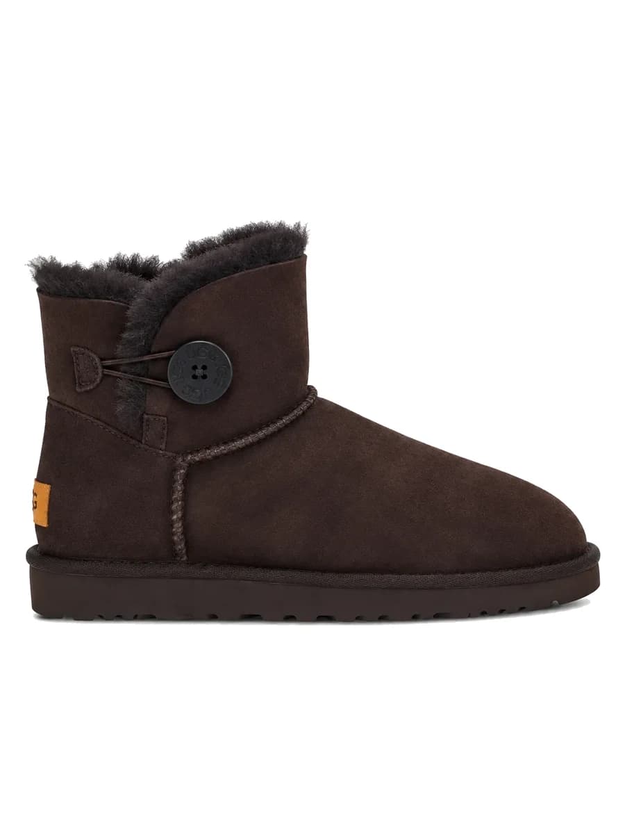 UGG Mini Bailey Button II Chocolate