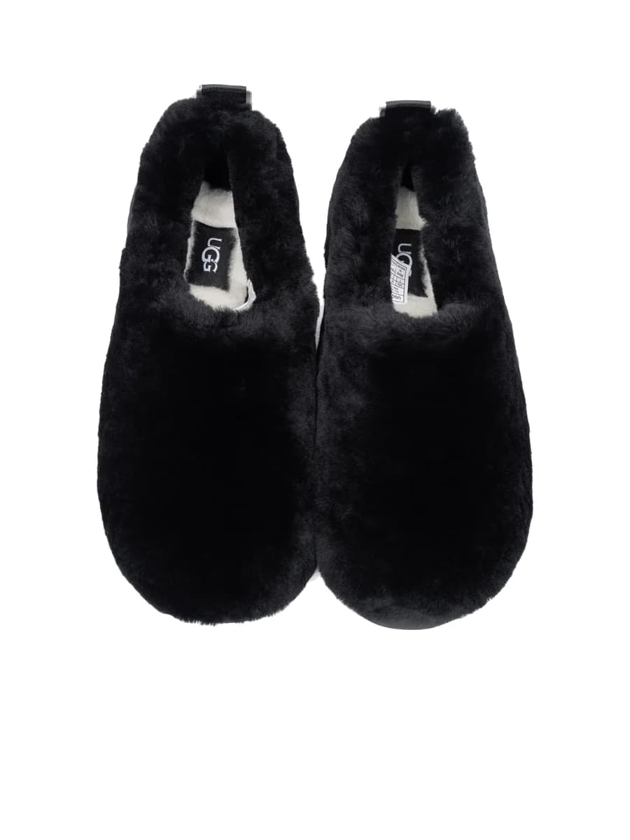 Ugg Hailey Fluff Slippers Black — фото 4
