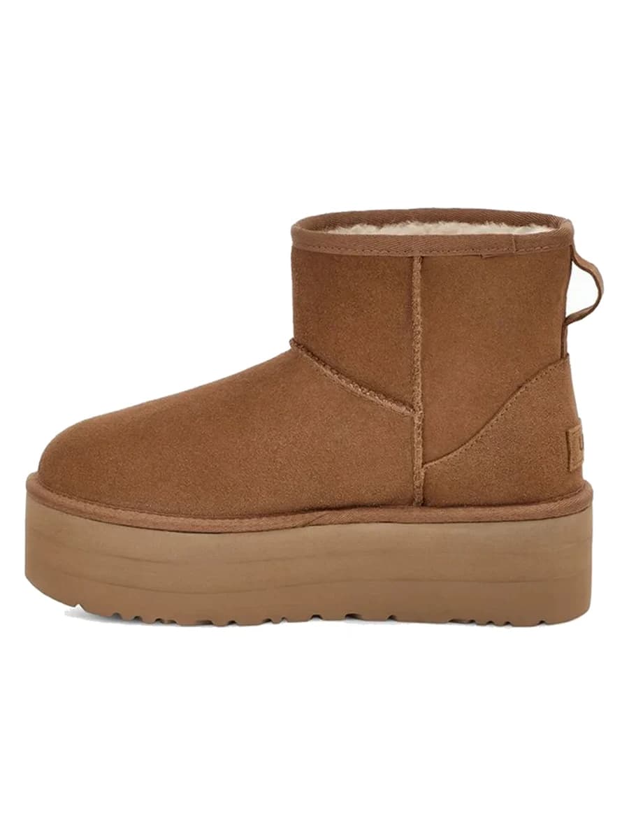 UGG Classic Mini Platform Chestnut — фото 4