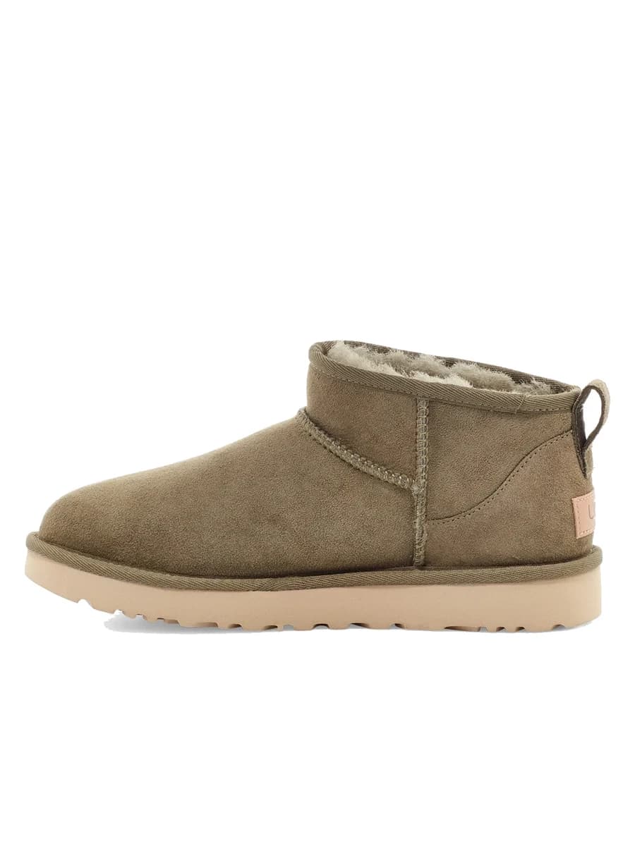 UGG Classic Ultra Mini II Khaki — фото 3