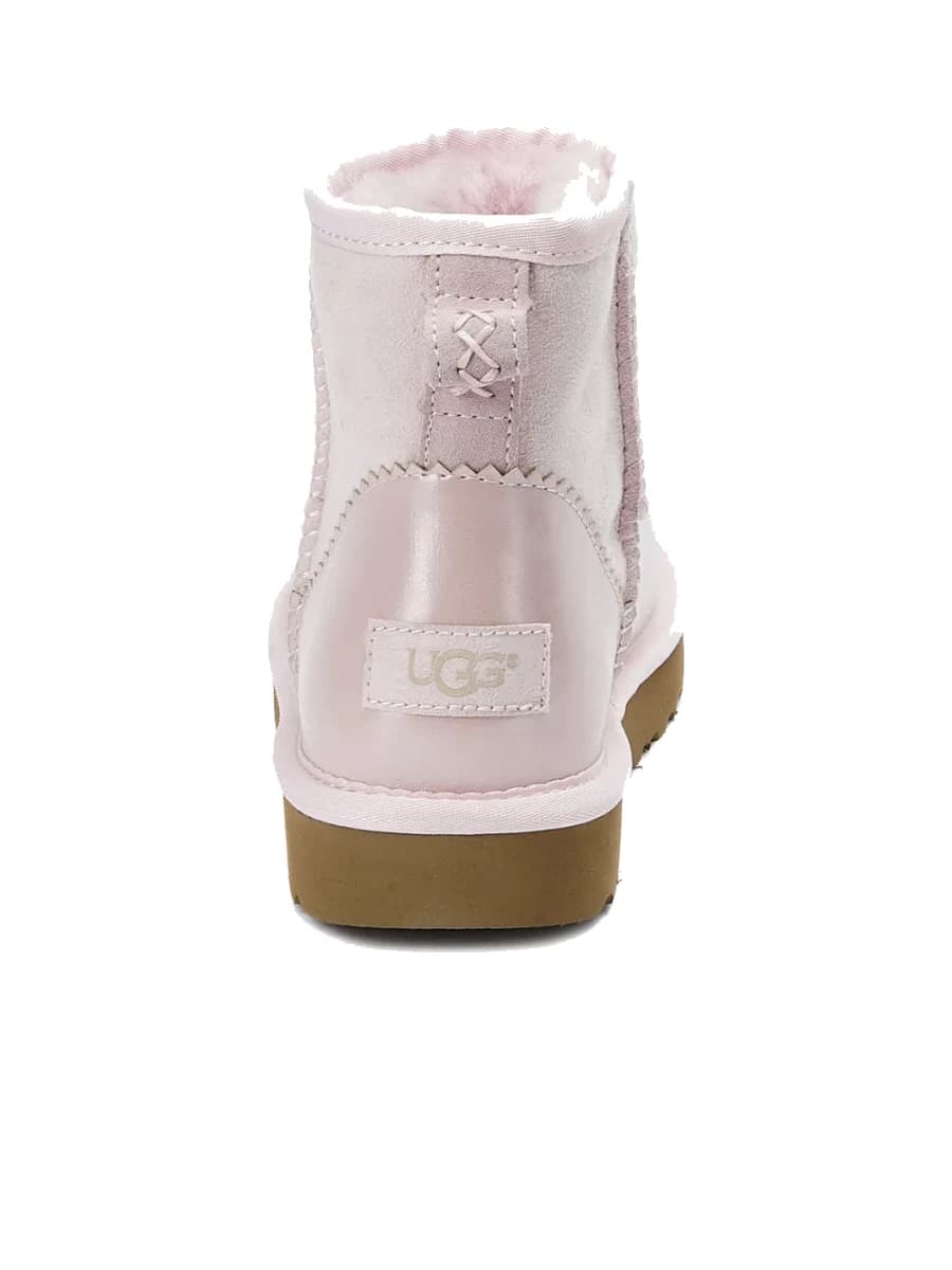UGG Classic Mini II Metallic Pink — фото 4
