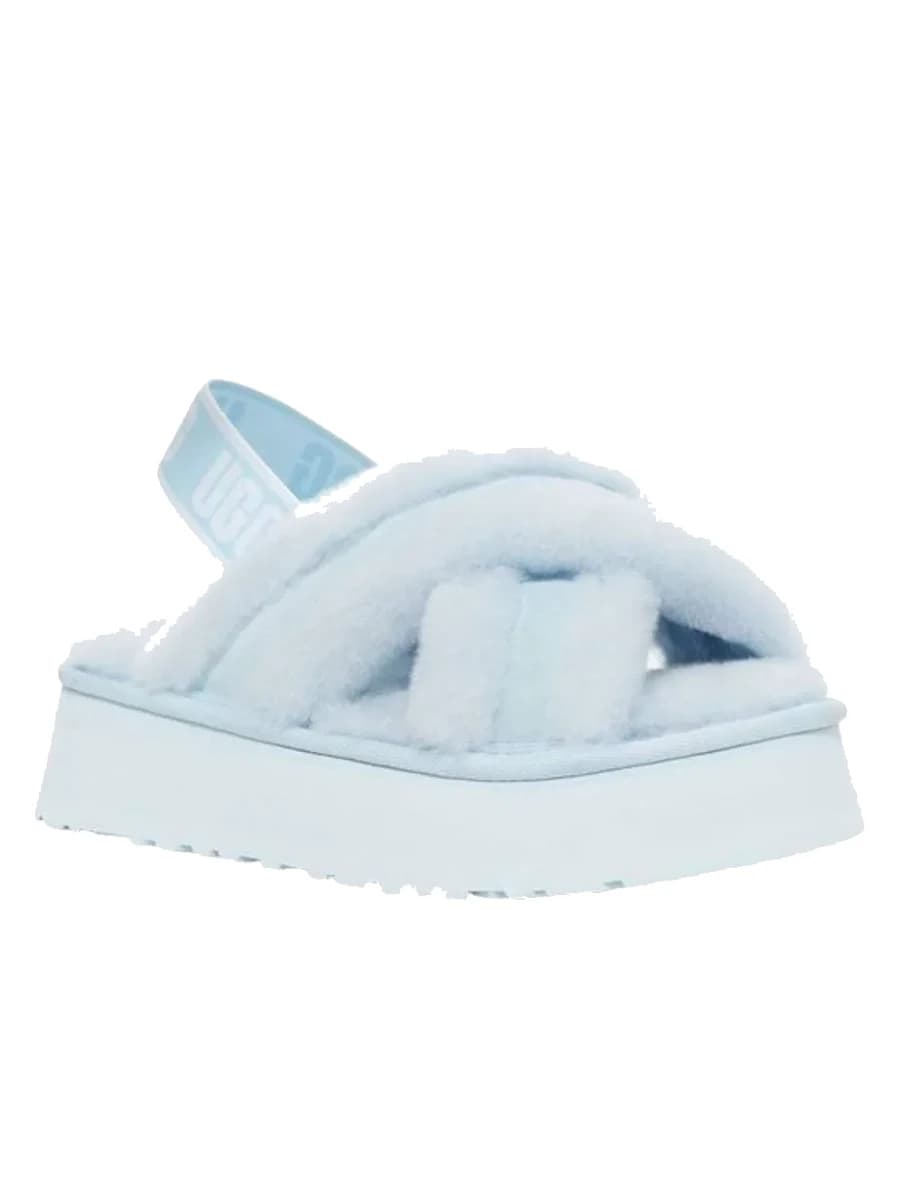 UGG W Disco Cross Slide Blue — фото 2