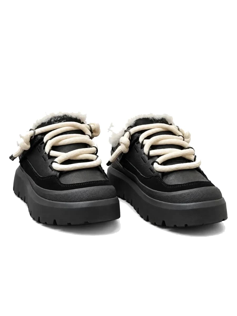 UGG Heritage Utility Sneaker Leather Black — фото 2
