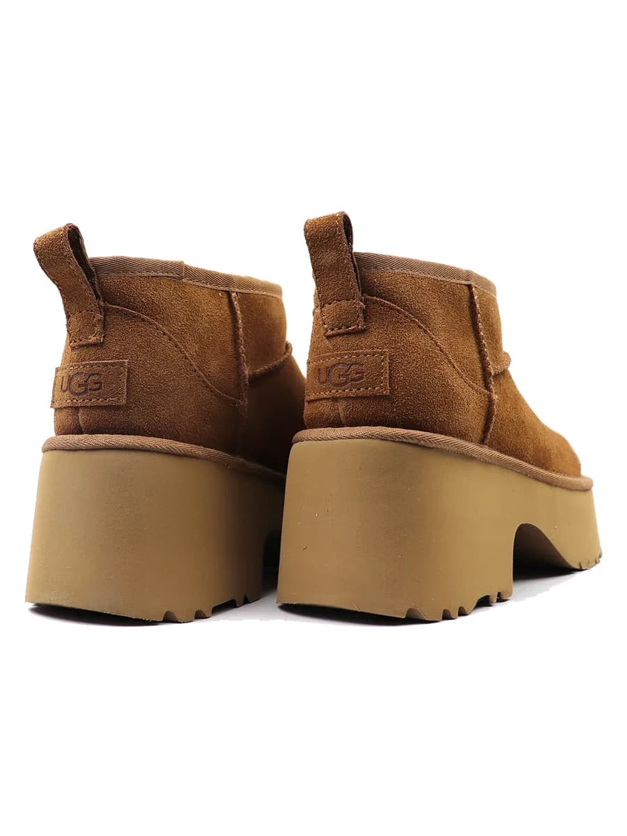 UGG Ultra Mini New Heights Chestnut — фото 4