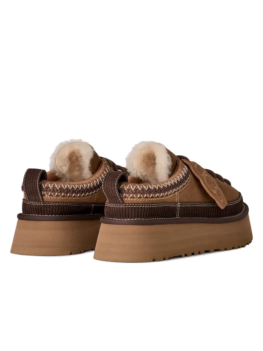 UGG Heritage Lace-Up Slipper Chestnut — фото 4