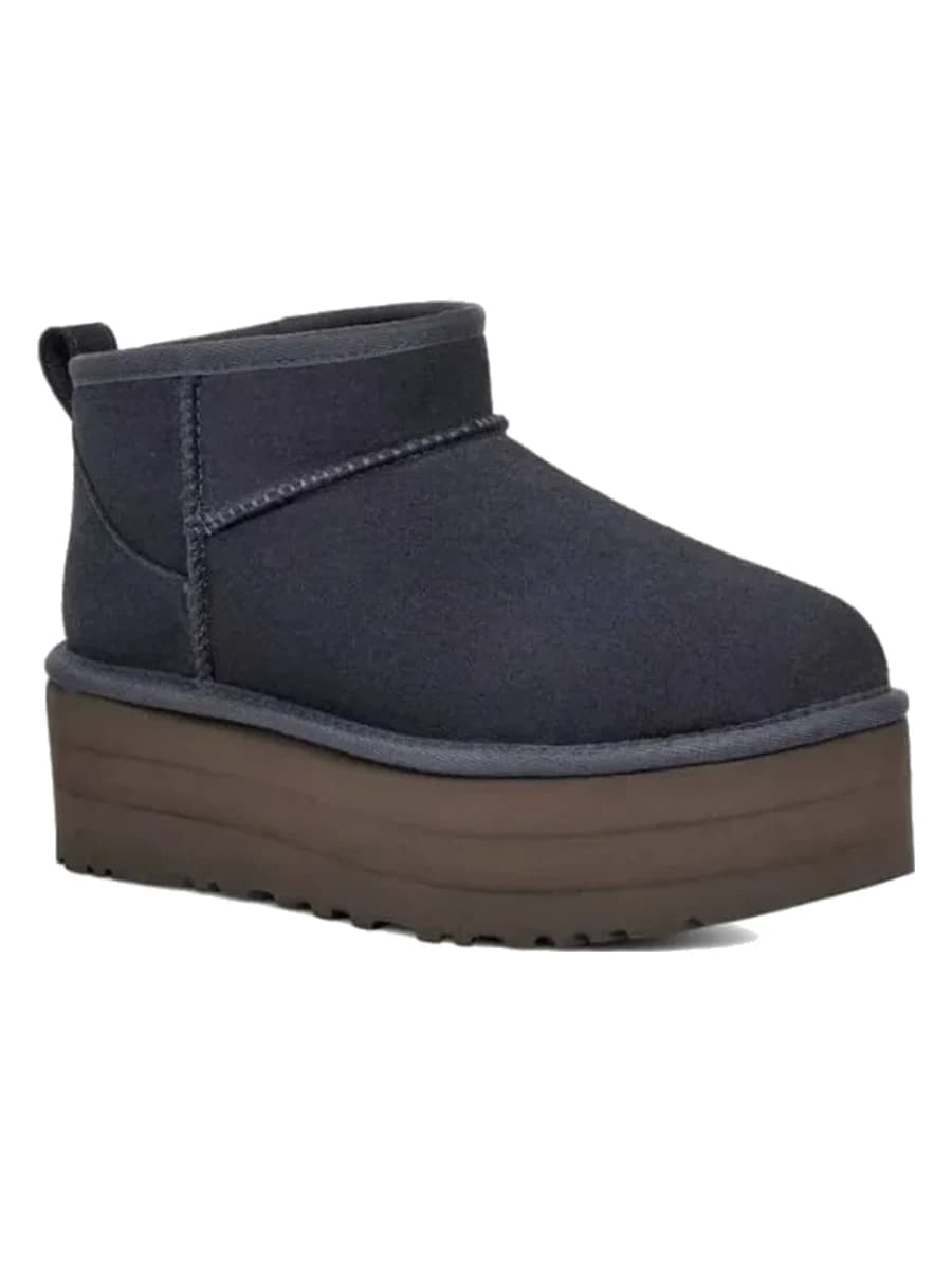 UGG Classic Ultra Mini Platform Eve Blue — фото 2