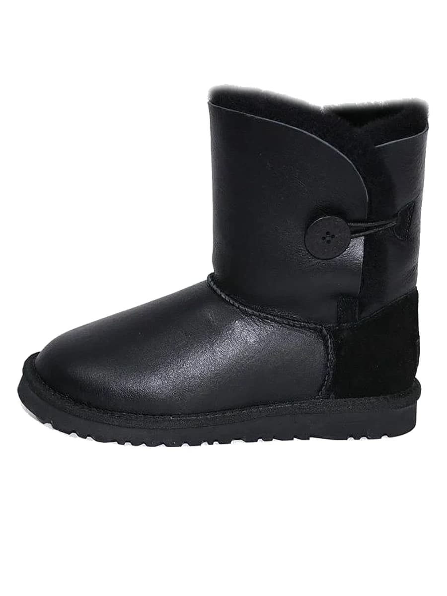 UGG Bailey Button Metallic Black — фото 3