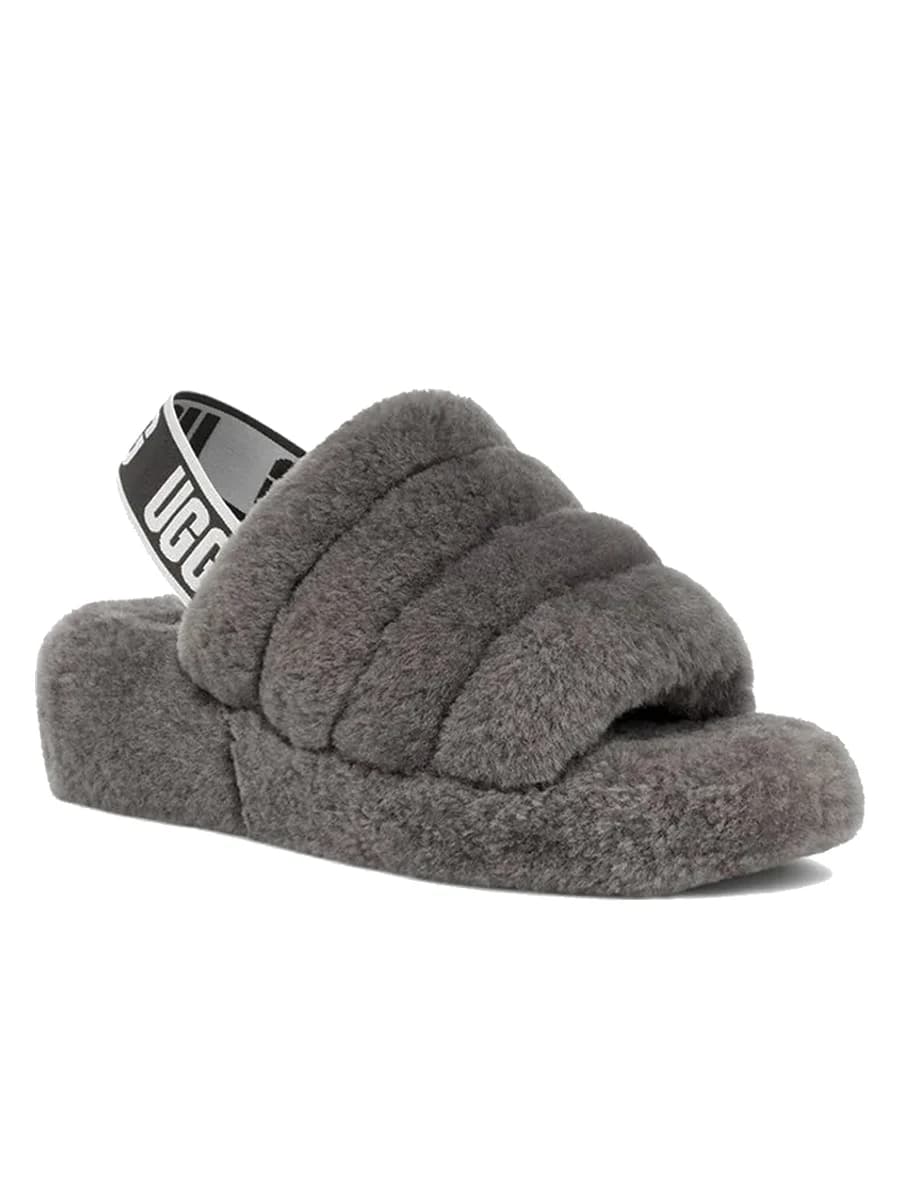 UGG Fluff Yeah Slide-Grey — фото 2