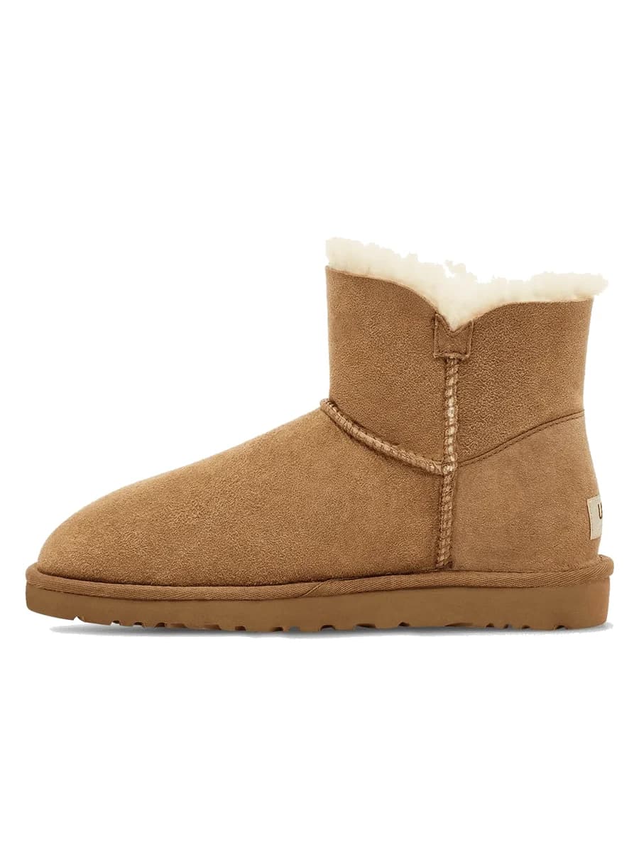 UGG Mini Bailey Button II Chestnut — фото 3