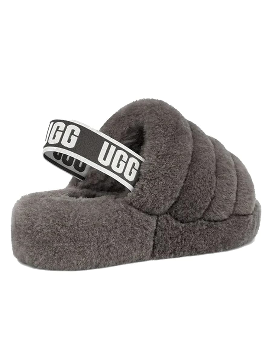 UGG Fluff Yeah Slide-Grey — фото 5