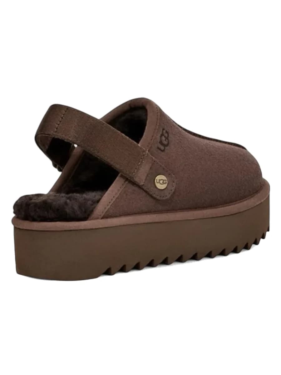 UGG Goldenstar Clog Platform Chocolate — фото 2