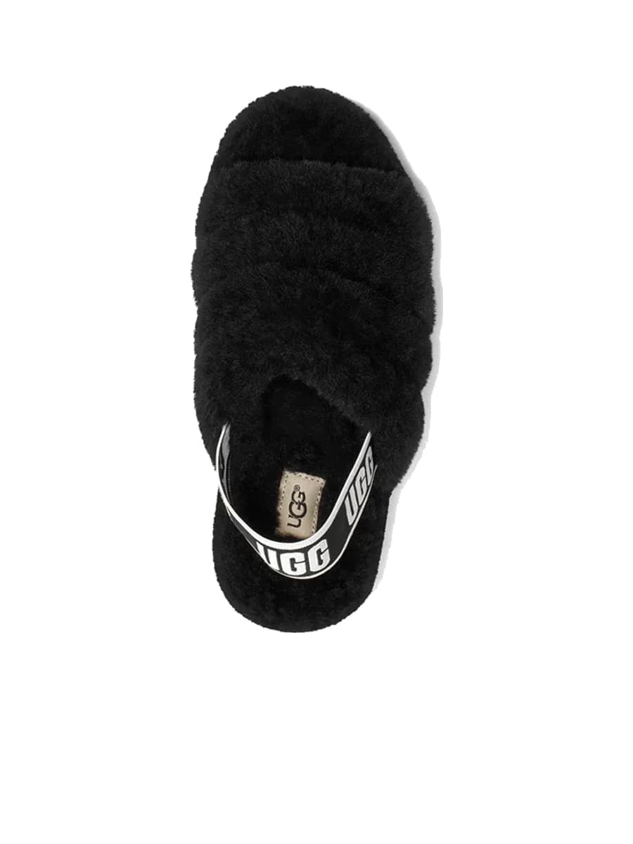 UGG Fluff Yeah Slide-Black — фото 4