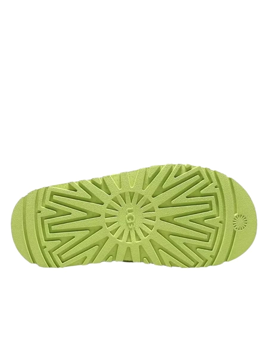 UGG W Disco Cross Slide Animalia Key Lime — фото 5
