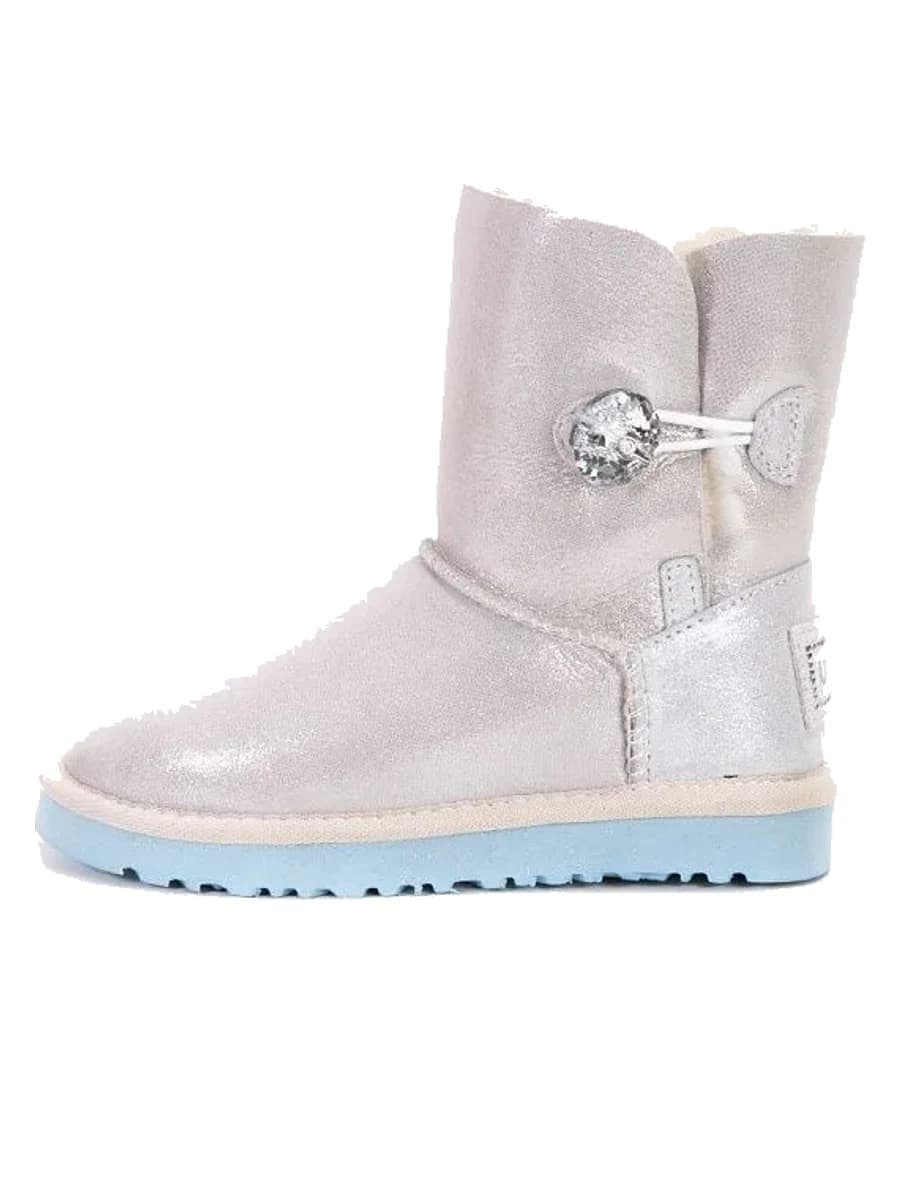 UGG Kids Bailey Button I Do White — фото 3