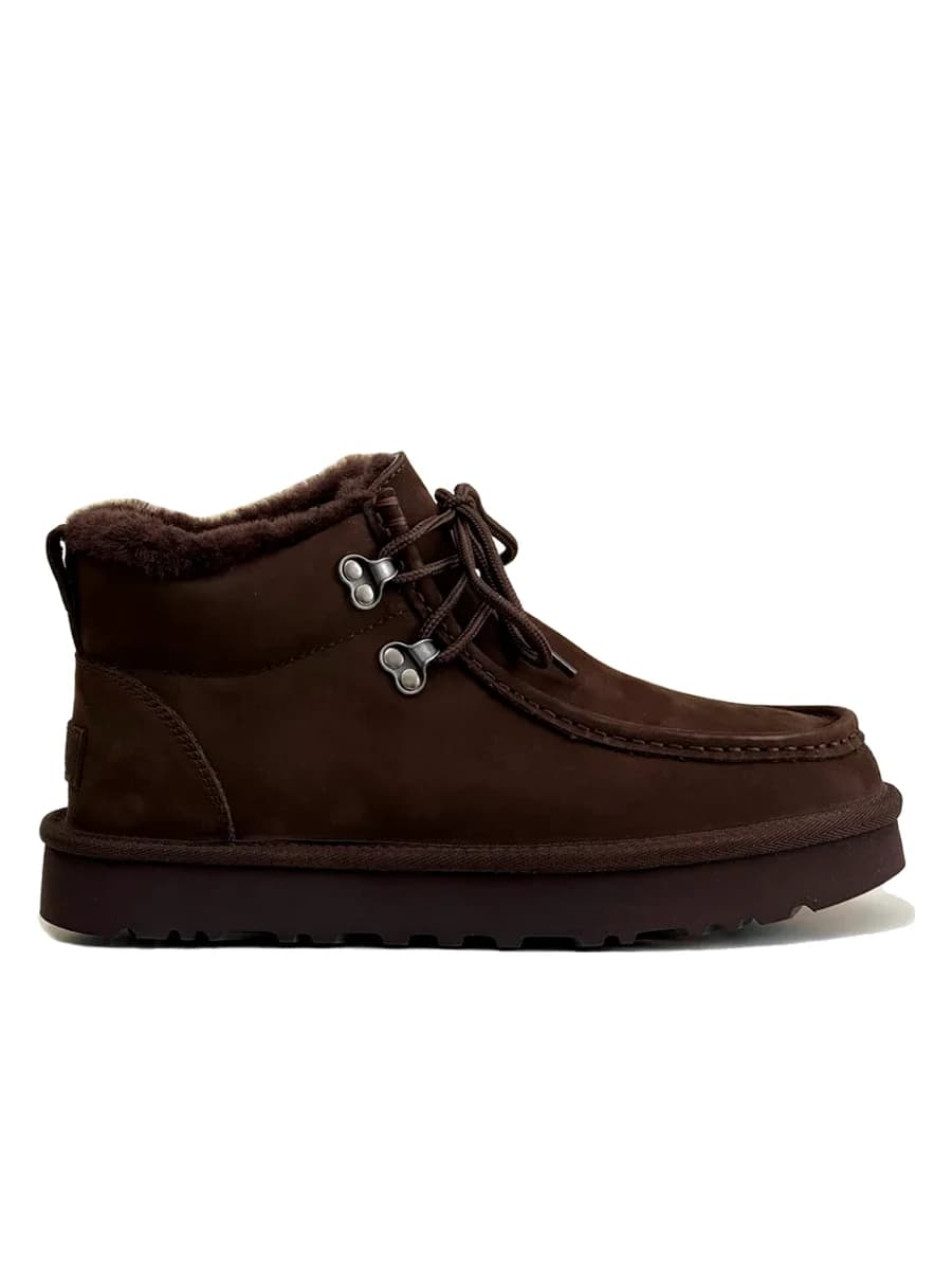 UGG Mens Ambush Woven Boot Chocolate