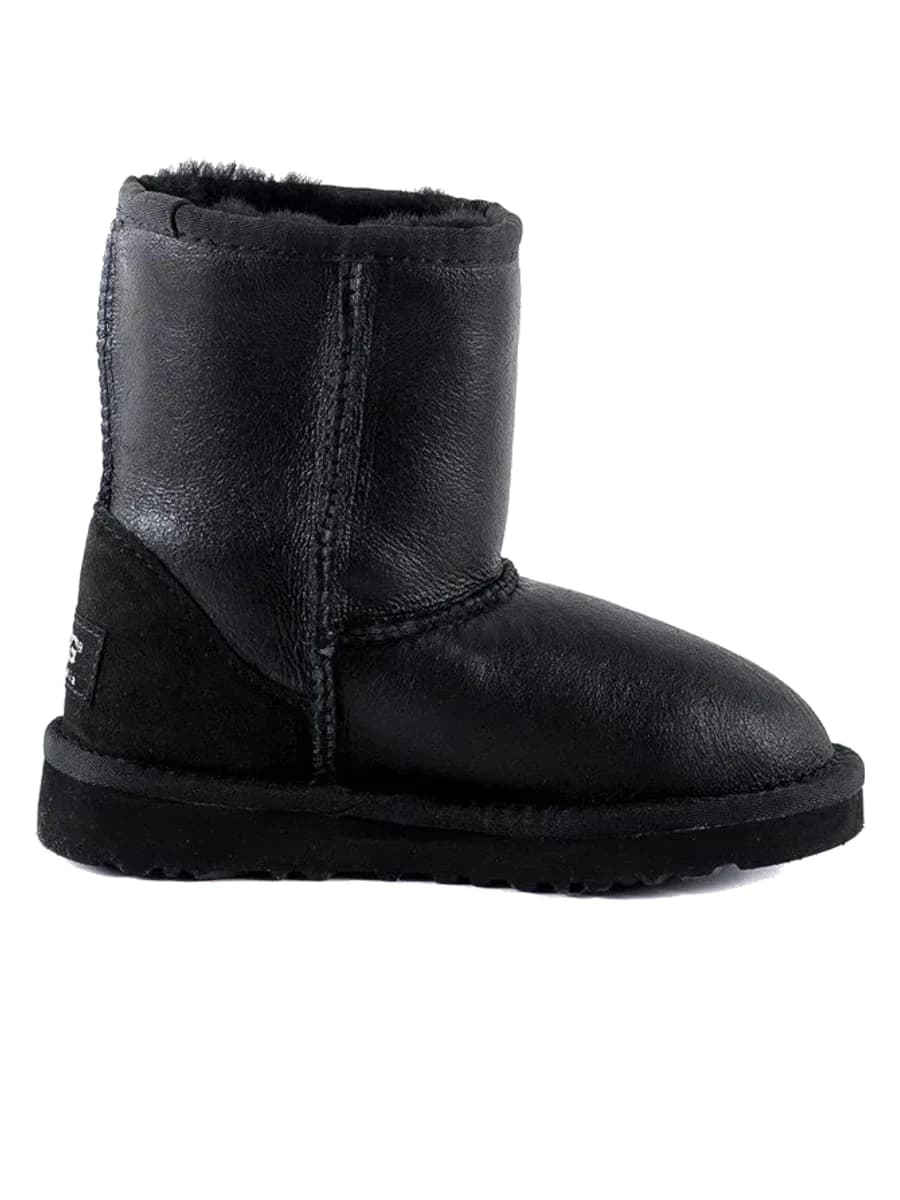 UGG Kids Classic Short Metallic Black — фото 3