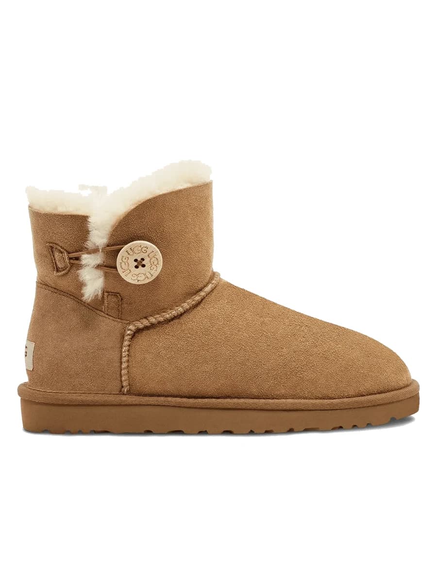UGG Mini Bailey Button II Chestnut