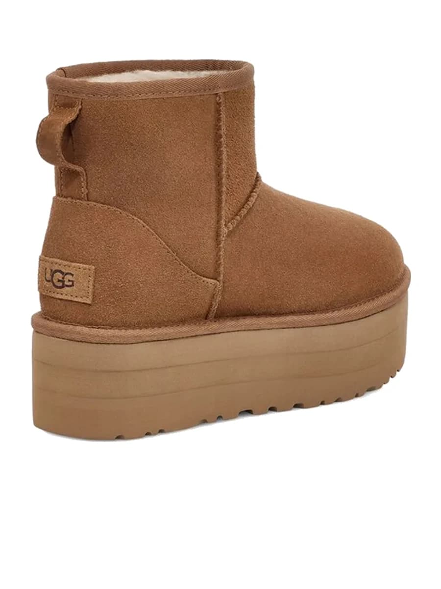 UGG Classic Mini Platform Chestnut — фото 2