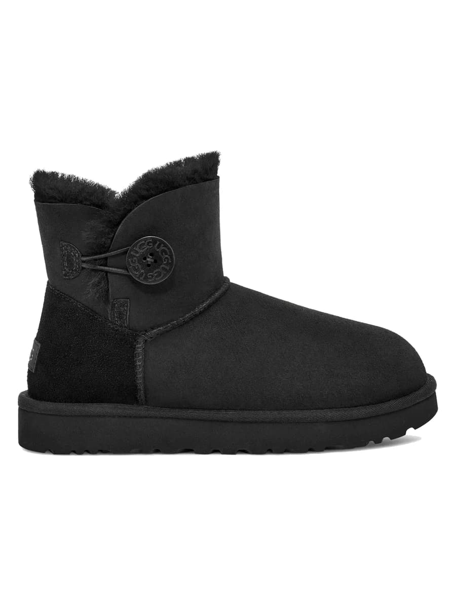 UGG Mini Bailey Button II Black