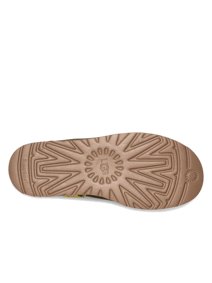 UGG Classic Ultra Mini Braid Platform Burnt Olive — фото 6