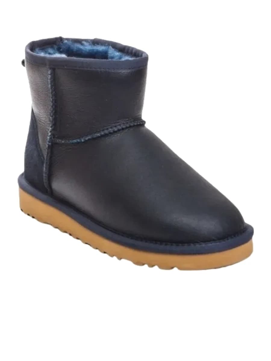 UGG Classic Mini Metallic Navy — фото 2
