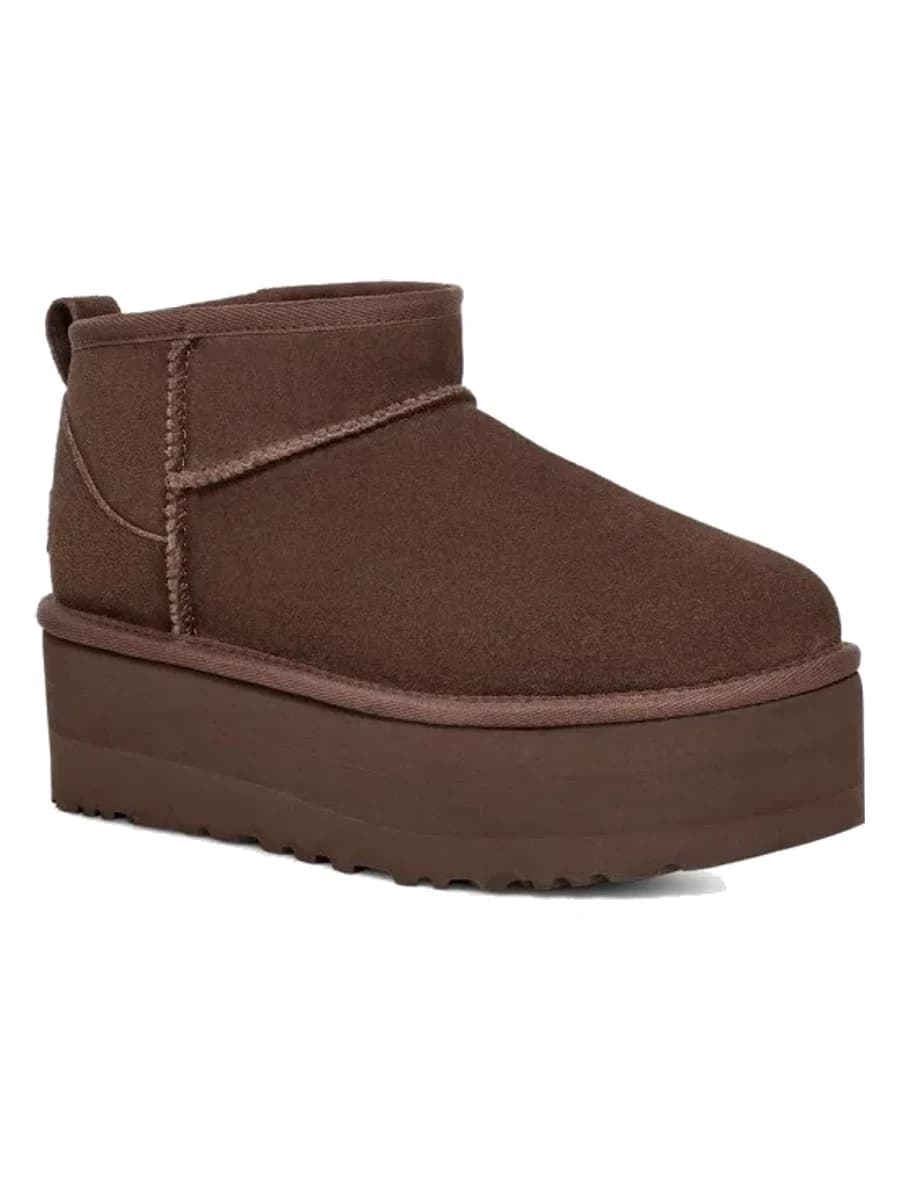 UGG Classic Ultra Mini Platform Chocolate — фото 2