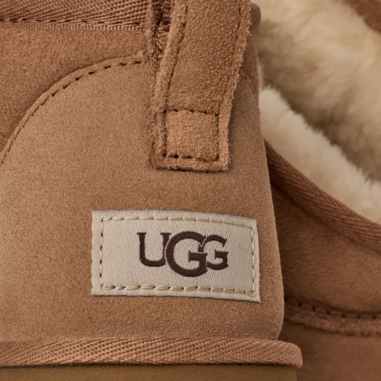 UGG Mens Classic Ultra Mini II Chestnut — фото 5