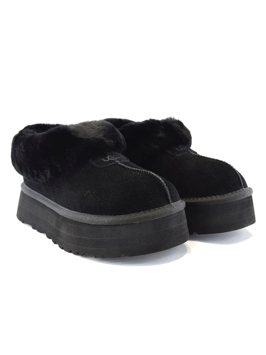 UGG Platform Slipper Black — фото 4