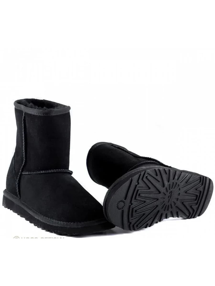 UGG Kids Classic Short Black — фото 2