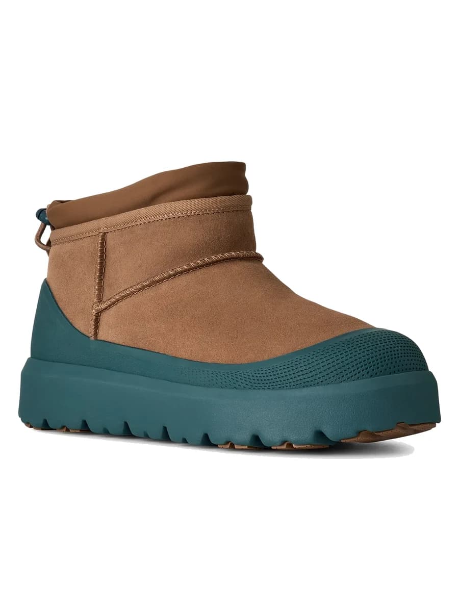 UGG Classic Ultra Mini Weather Hybrid Chestnut Marina Blue — фото 2