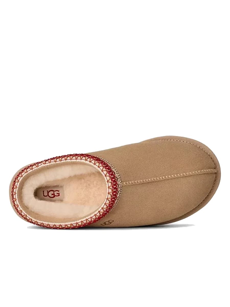 UGG Tasman Slippers Sand Dark Cherry — фото 5