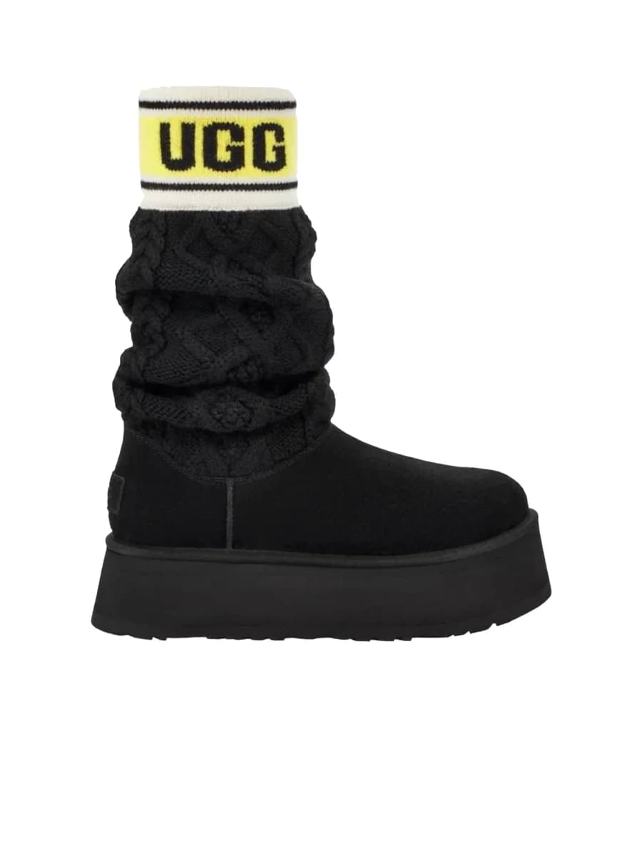 UGG Classic Sweater Letter Black