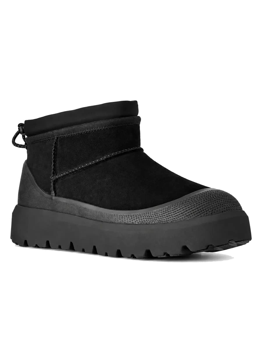 UGG Mens Classic Ultra Mini Weather Hybrid Black — фото 2