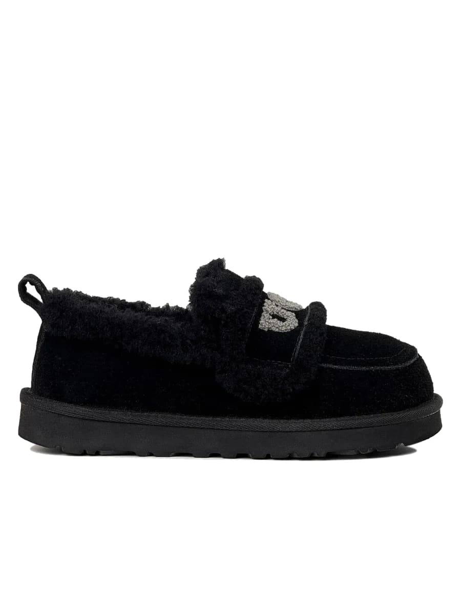 UGG Classic Fat Ding Slip On Black