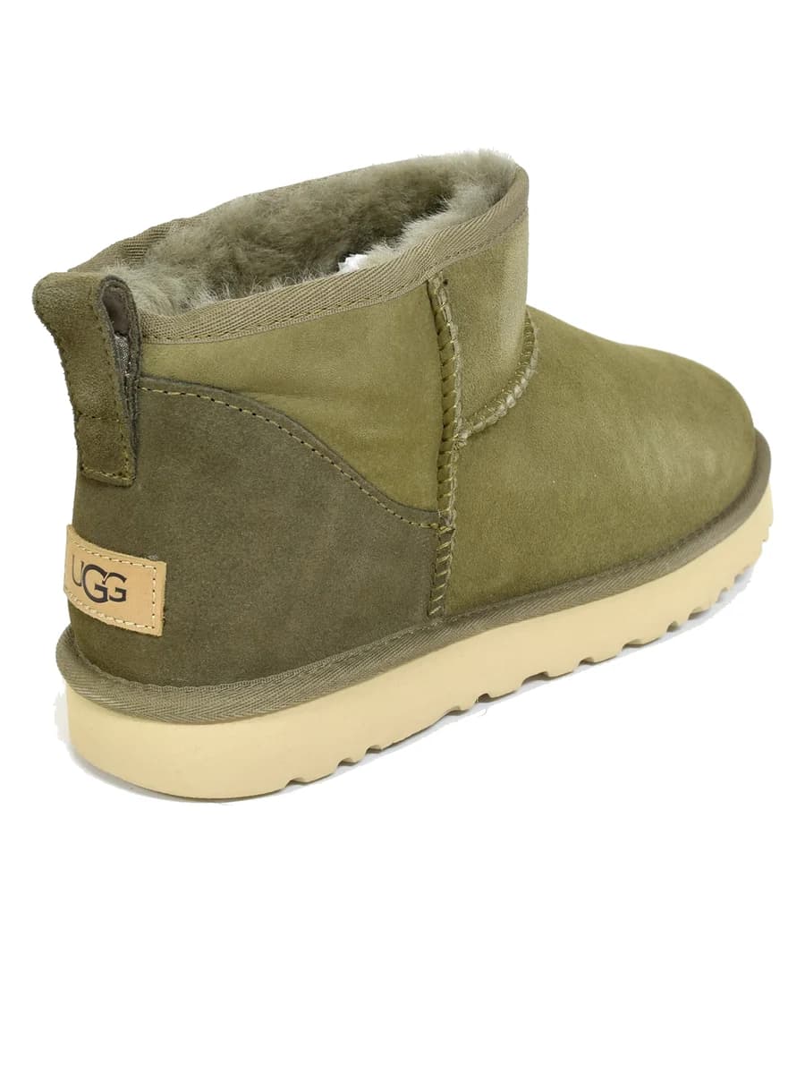 UGG Mens Classic Ultra Mini II Khaki — фото 3