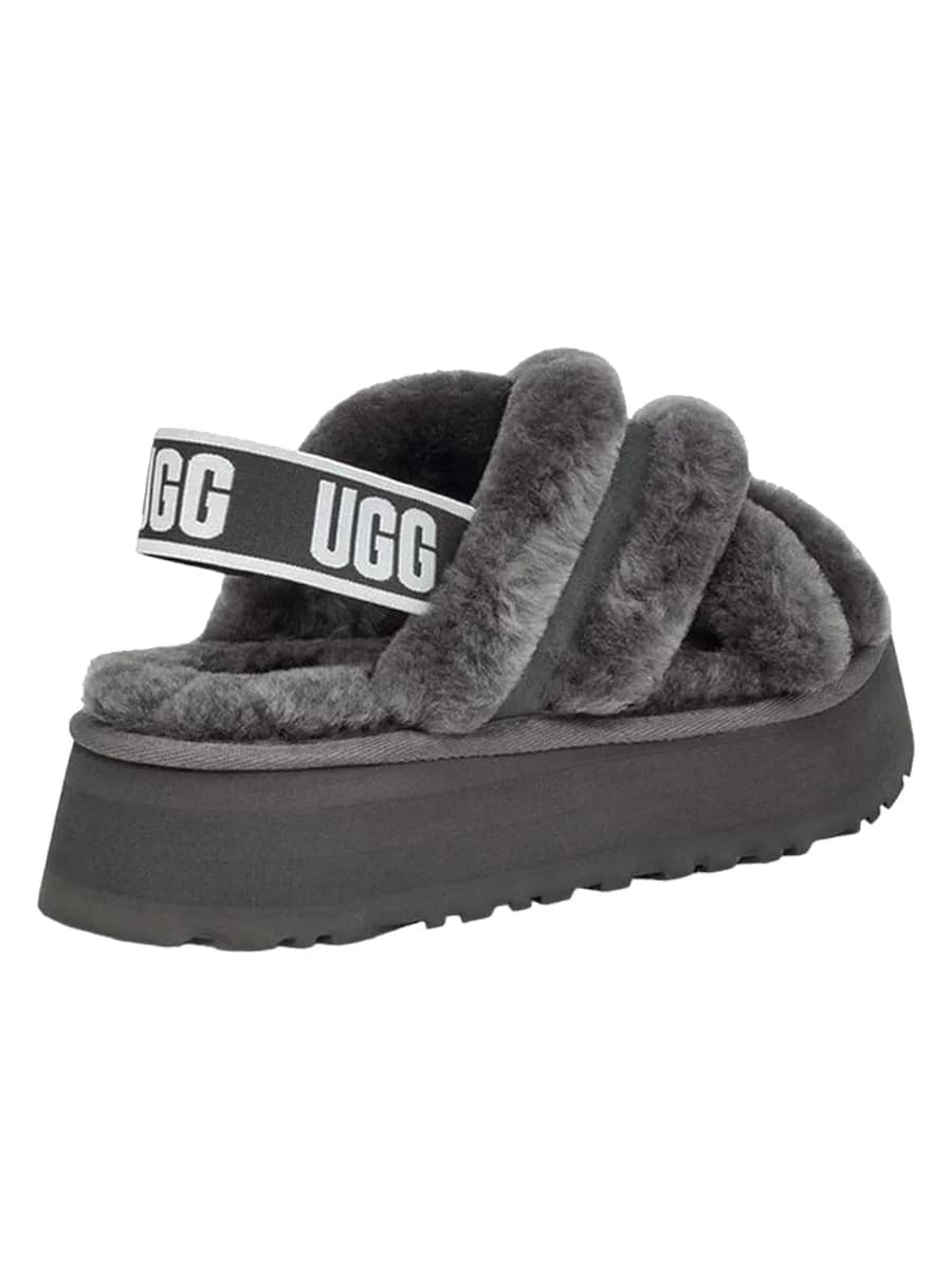 UGG W Disco Cross Slide Grey — фото 3