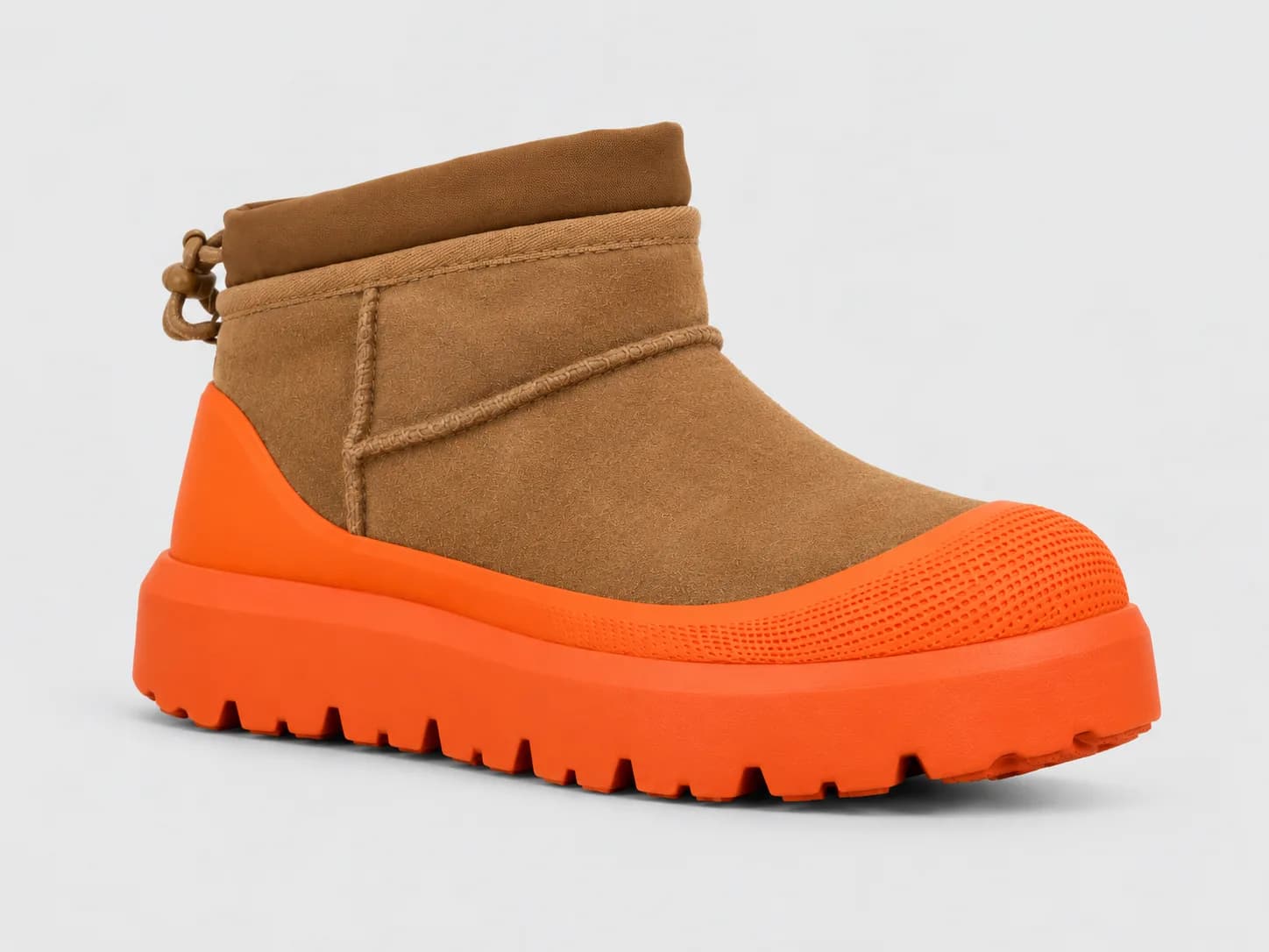 UGG Classic Ultra Mini Weather Hybrid Chestnut / Orange — фото 2