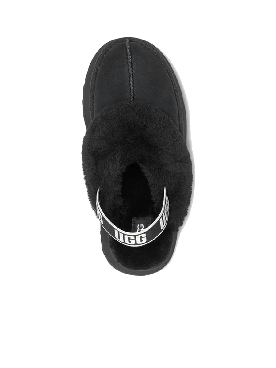 UGG Funkette Suede Platform Black — фото 5