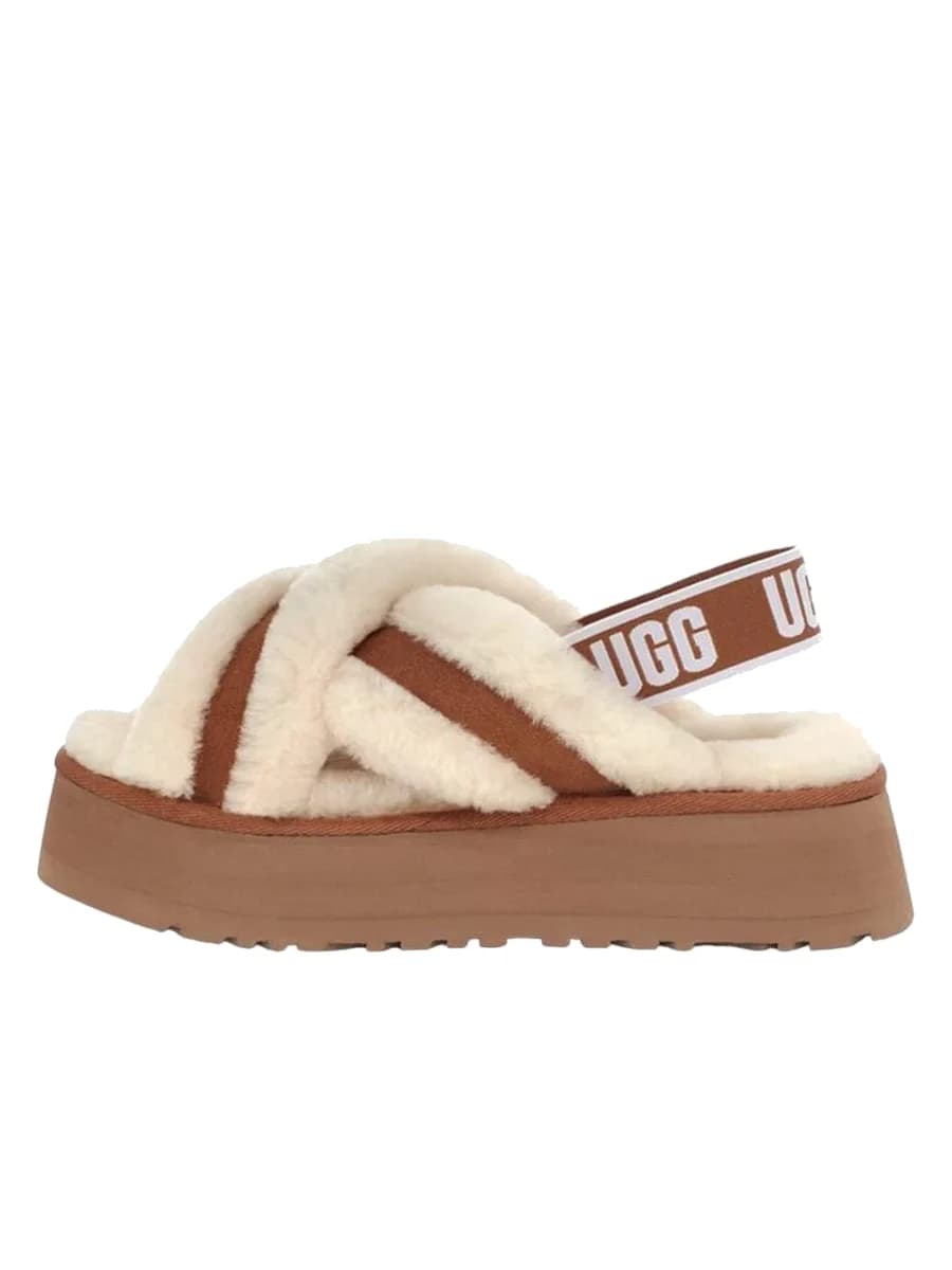 UGG W Disco Cross Slide Chestnut — фото 4
