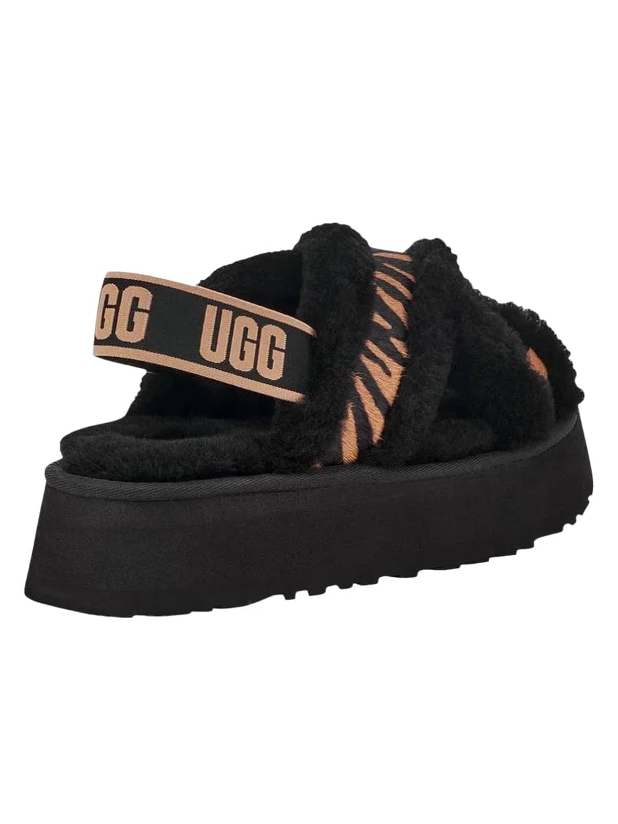 UGG W Disco Cross Slide Tiger Print — фото 2