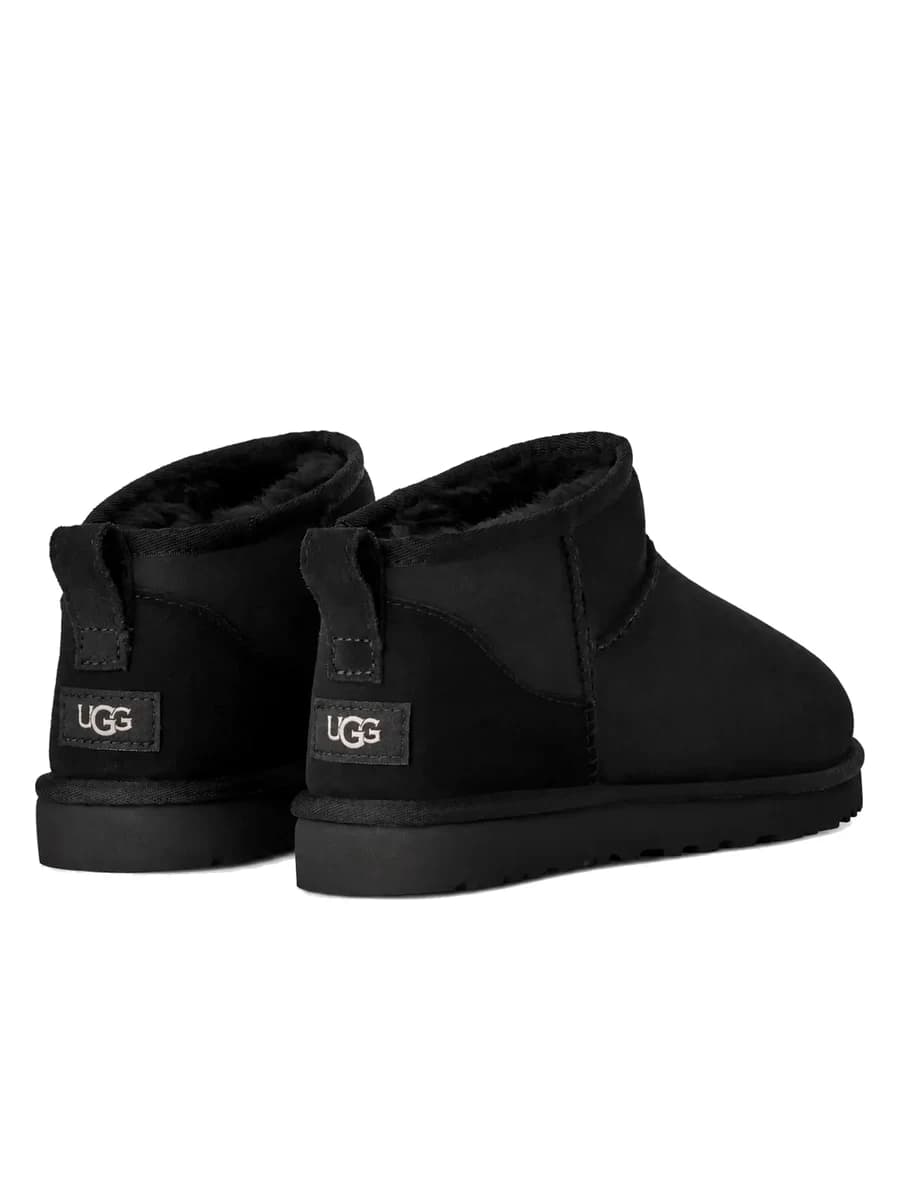 UGG Mens Classic Ultra Mini II Black — фото 4