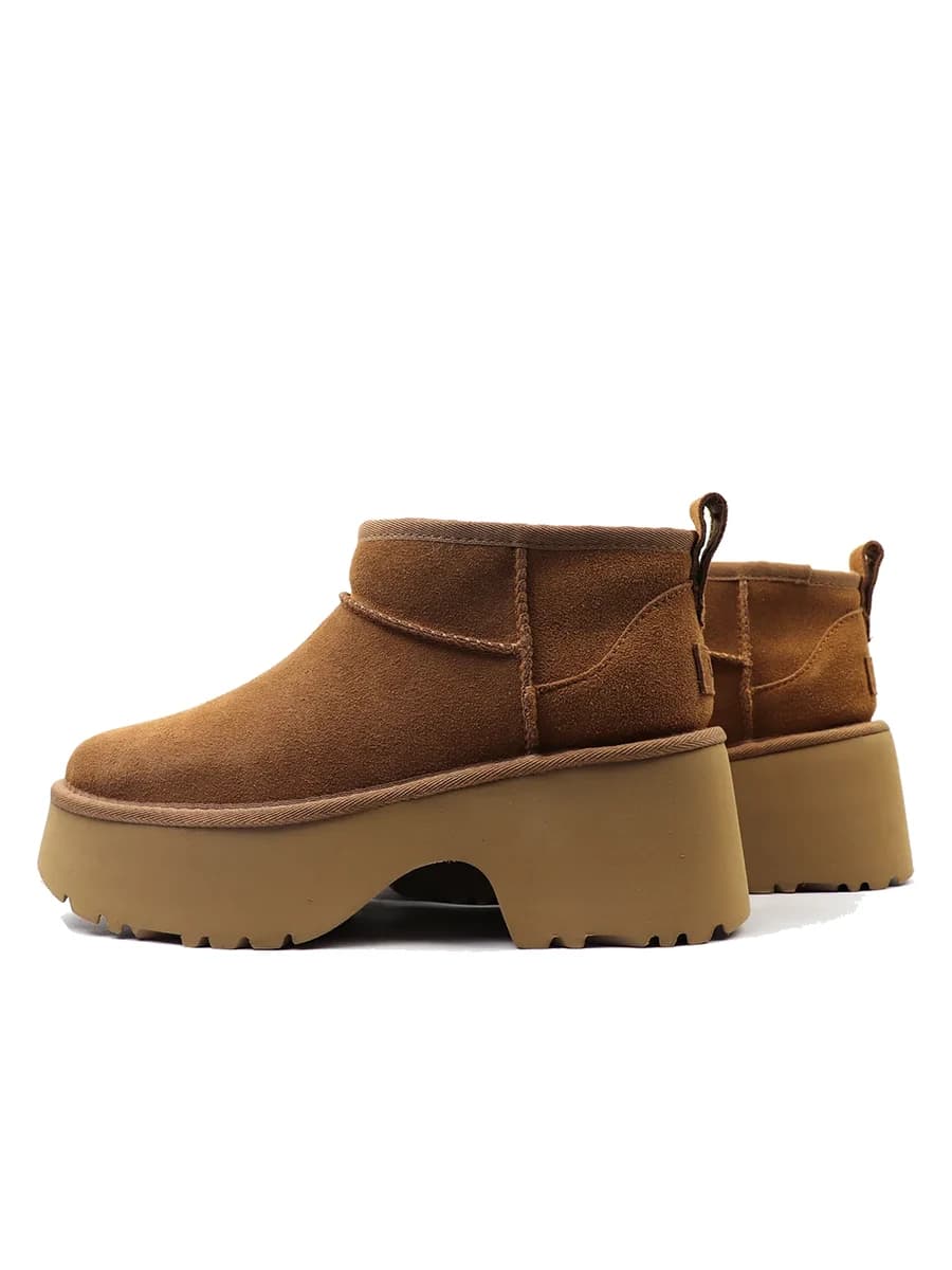UGG Ultra Mini New Heights Chestnut — фото 3