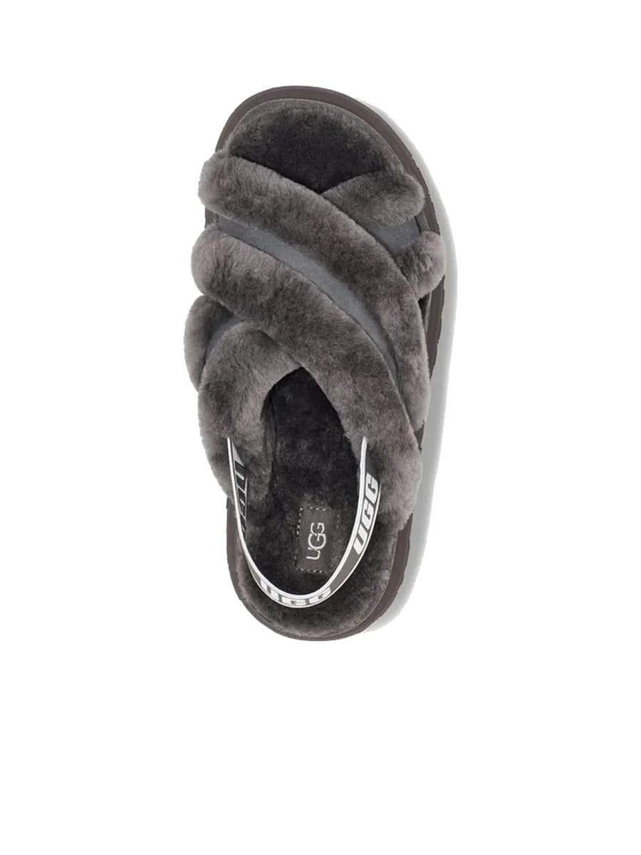 UGG W Disco Cross Slide Grey — фото 5