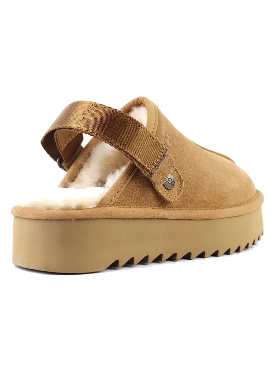 UGG Goldenstar Clog Platform Chestnut — фото 4