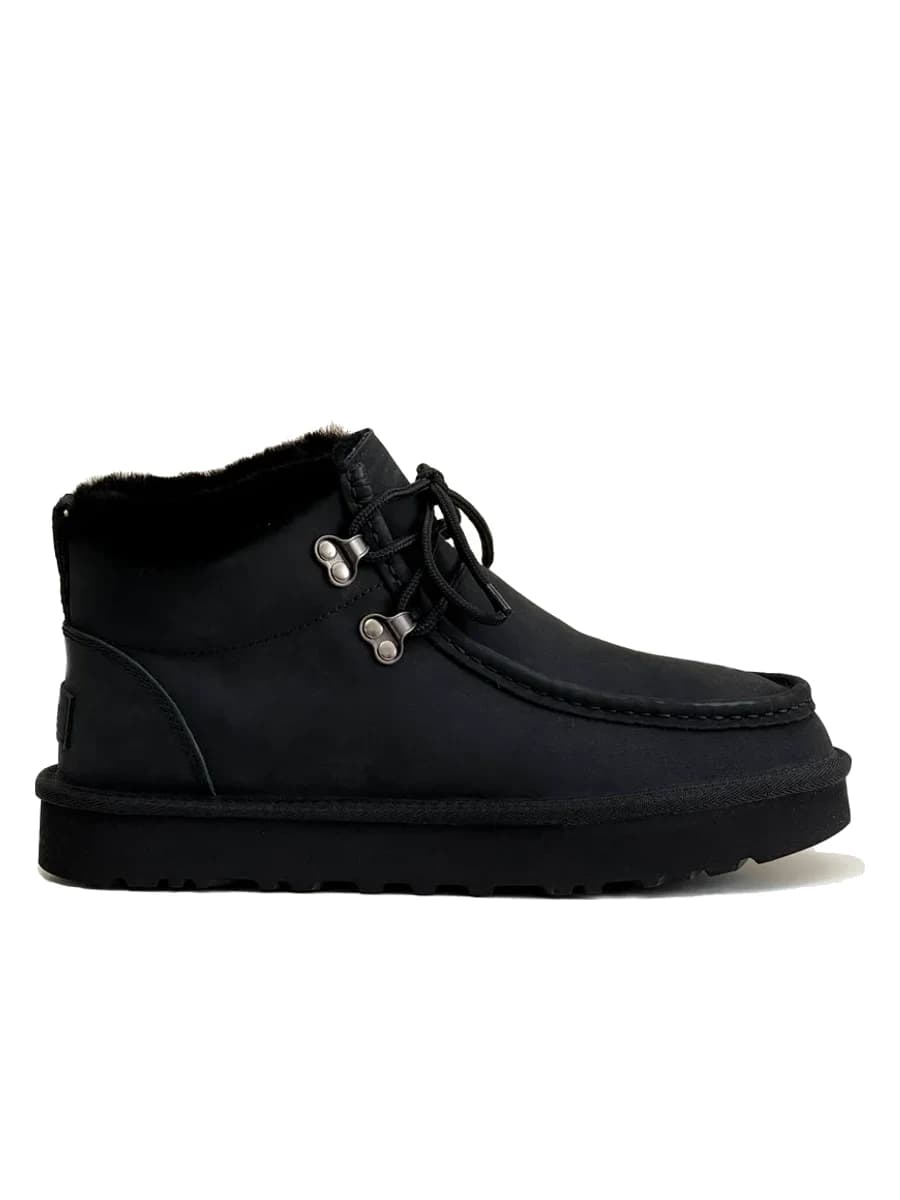 UGG Mens Ambush Woven Boot Black