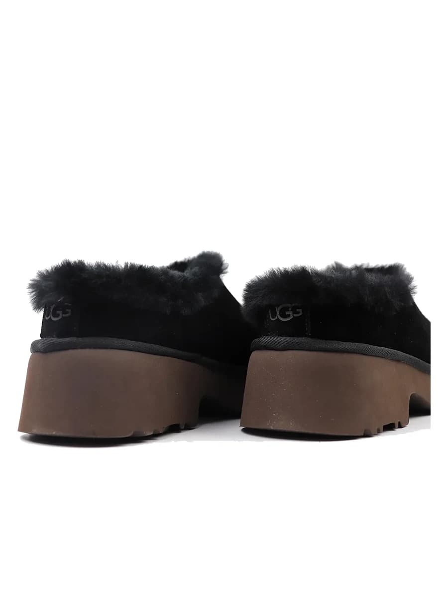 UGG New Heights Cozy Clog Black — фото 2