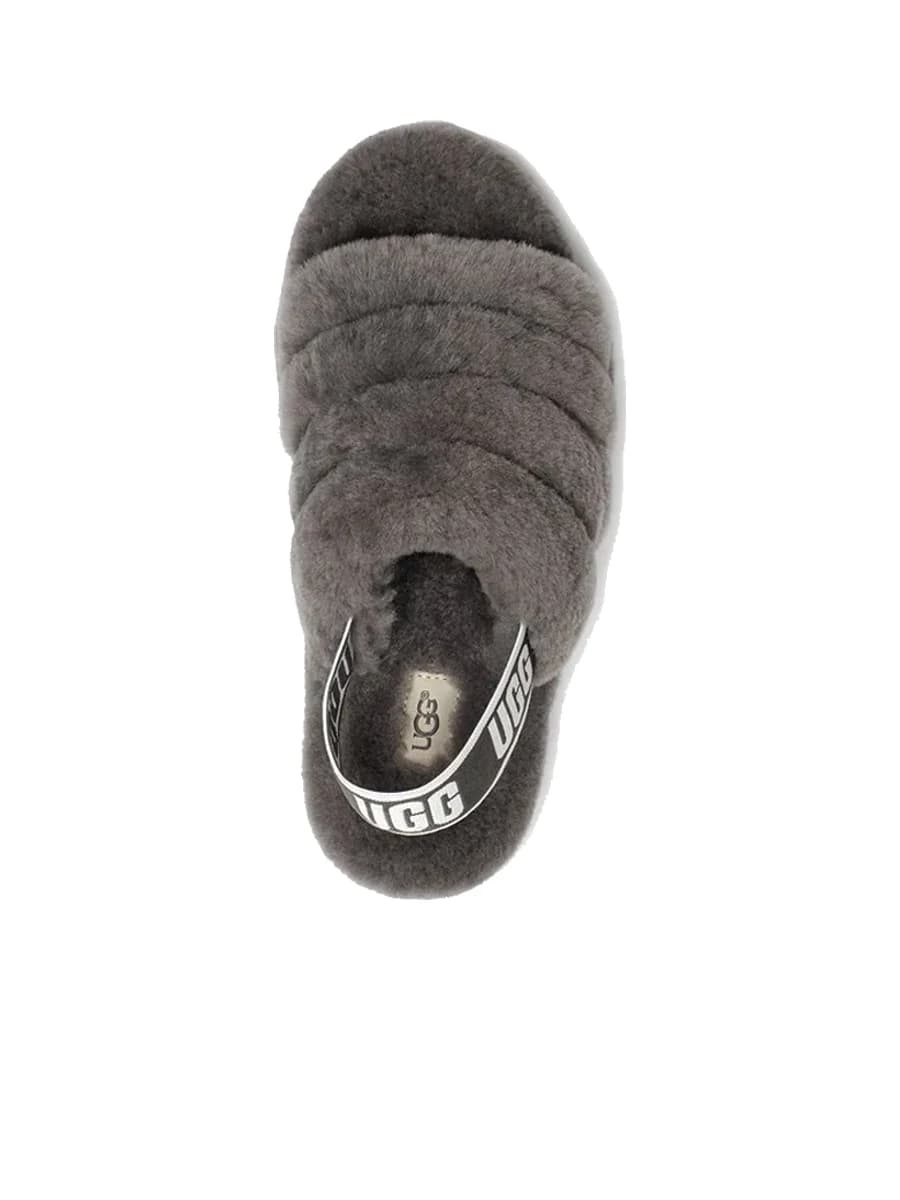 UGG Fluff Yeah Slide-Grey — фото 6