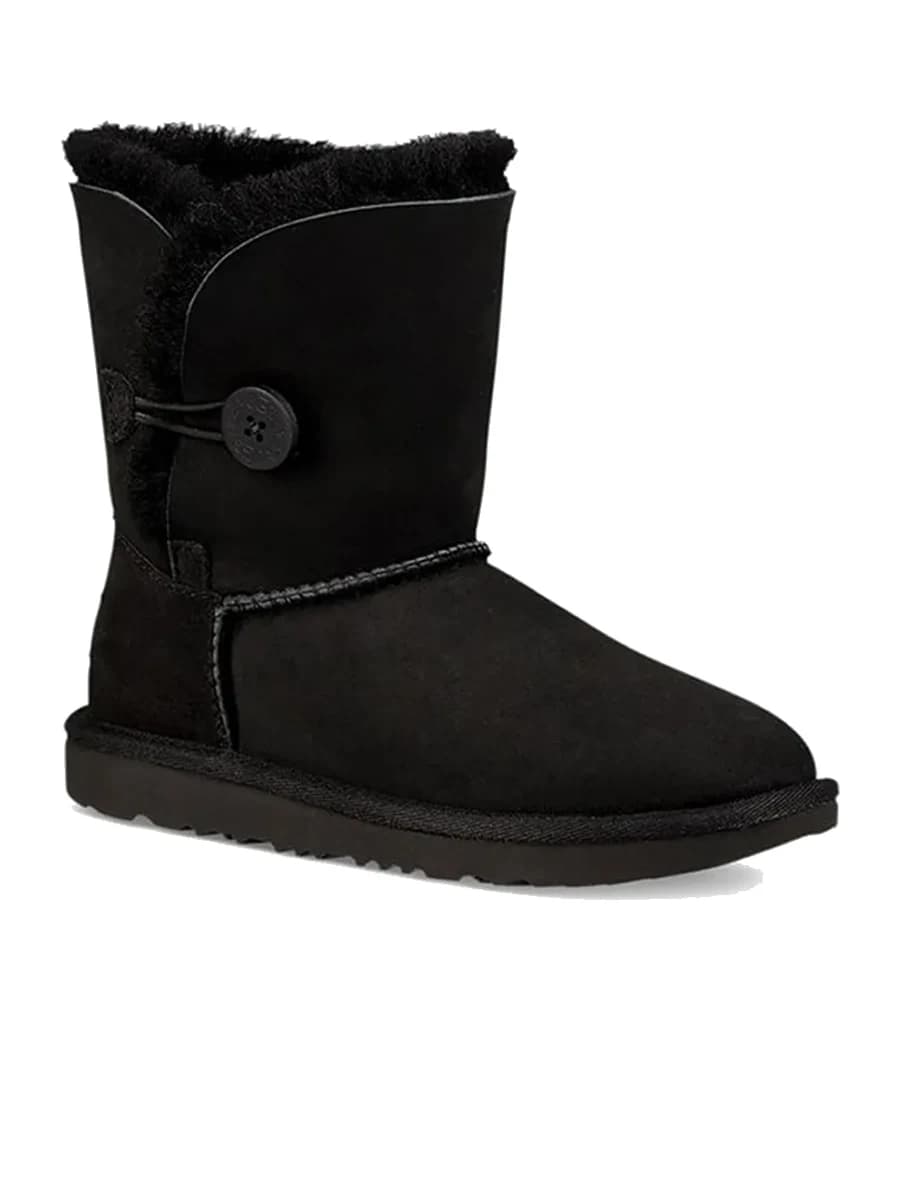 UGG Kids Bailey Button Black — фото 2