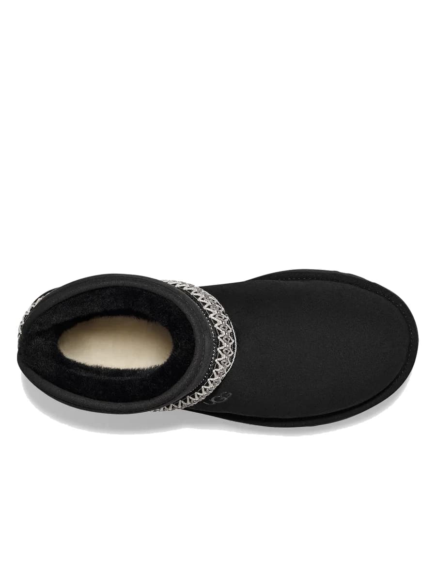 UGG Classic Mini Cresent Black — фото 5