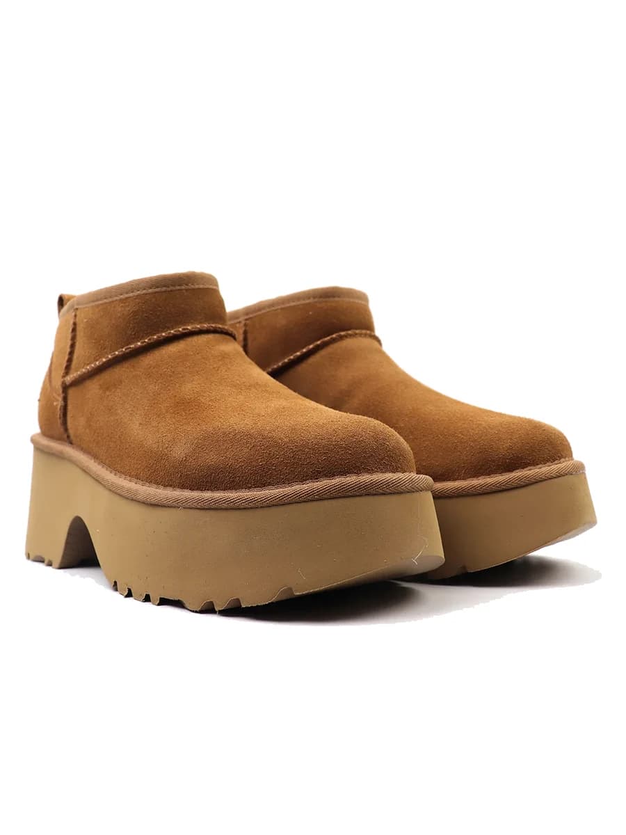 UGG Ultra Mini New Heights Chestnut — фото 5